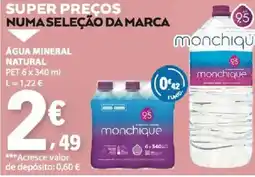 E.Leclerc Água mineral natural monchique promoção