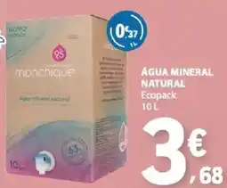 E.Leclerc Água mineral natural monchique promoção