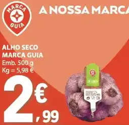 E.Leclerc Alho seco marca guia promoção