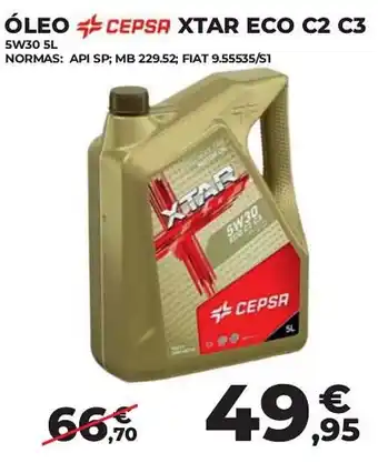 óleo cepsa xtar eco c2 c3