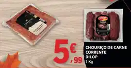 E.Leclerc Chouriço de carne corrente dilop promoção