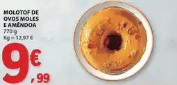 E.Leclerc molotof de ovos moles e amêndoa promoção