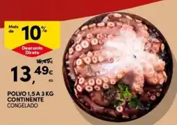 Continente Bom dia Polvo continente promoção