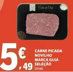 E.Leclerc Carne picada novilho marca guia seleção promoção