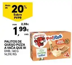 Continente Bom dia Palitos de queijo pizza a vaca que ri promoção
