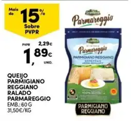 Continente Bom dia Queijo Parmigiano Reggiano Ralado Parmareggio promoção