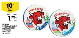 Continente Bom dia Queijo regular / light a vaca que ri promoção