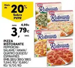 Continente Bom dia Pizza ristorante promoção