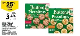 Continente Bom dia Buitoni piccolinis promoção