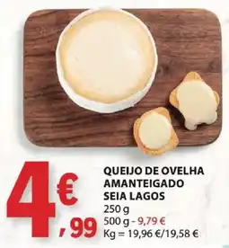 E.Leclerc Queijo de ovelha amanteigado seia lagos promoção