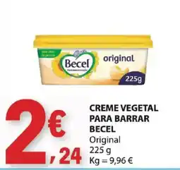 E.Leclerc Creme vegetal para barrar becel promoção