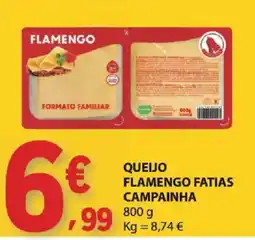 E.Leclerc Queijo flamengo fatias campainha promoção