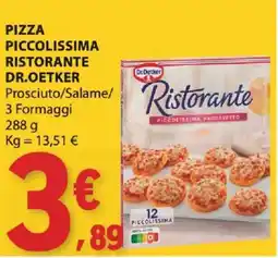 E.Leclerc Pizza piccolissima ristorante dr.oetker promoção