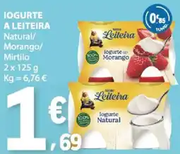 E.Leclerc Iogurte a leiteira promoção