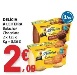 E.Leclerc Delícia a leiteira bolacha chocolate promoção