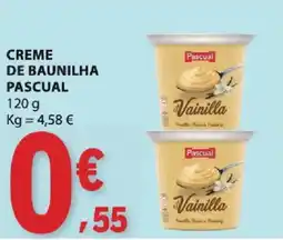 E.Leclerc Creme de baunilha pascual promoção