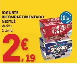 E.Leclerc Iogurte bicompartimentado nestlé promoção