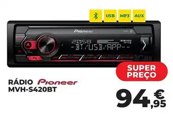 Rádio Pioneer Mvh-s420bt