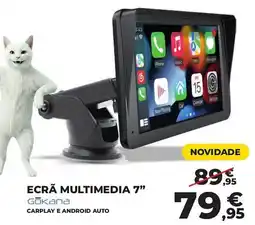 Feu Vert Ecrã multimedia 7" gōkana promoção