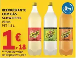 E.Leclerc Refrigerante com gás schweppes promoção