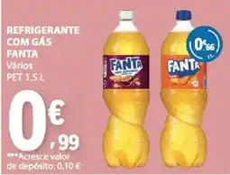 E.Leclerc refrigerante com gás fanta promoção
