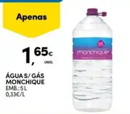 Continente Bom dia Águas gás monchique promoção