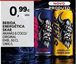 Continente Bom dia Bebida energética skar promoção