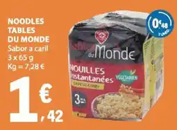E.Leclerc Noodles tables du monde promoção