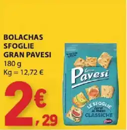 E.Leclerc Bolachas sfolie gran pavesi promoção