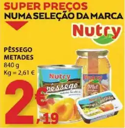 E.Leclerc Pêssego nutry promoção