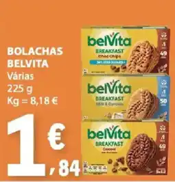 E.Leclerc Bolachas belVita promoção