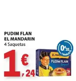 E.Leclerc Pudim flan el mandarin promoção