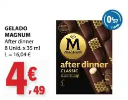 E.Leclerc Gelado magnum promoção