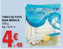 E.Leclerc Tiras de pota mar ibérica promoção