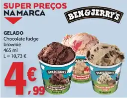 E.Leclerc Ben & Jerry's chocolate fudge brownie promoção
