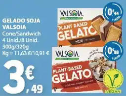 E.Leclerc gelado soja valsoia promoção