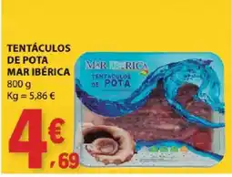 E.Leclerc tentáculos de pota mar ibérica promoção