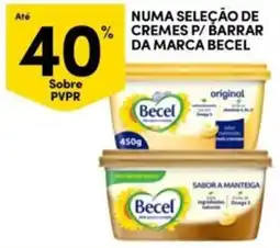 Continente Bom dia cremes p/ barrar da marca becel promoção