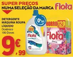 E.Leclerc Detergente máquina roupa líquido oceanico flota promoção