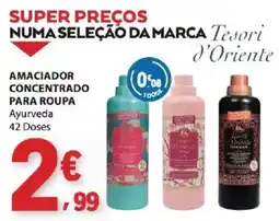 E.Leclerc Amaciador concentrado para roupa Ayurveda promoção