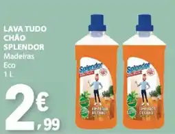 E.Leclerc lava tudo chão splendor madeiras eco promoção
