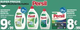 E.Leclerc Detergente máquina roupa gel sabão azul e branco persil promoção