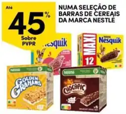 Continente Bom dia Nestlé barras de cereais promoção