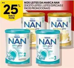Continente Bom dia Nan leites promoção