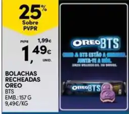 Continente Bom dia Bolachas recheadas oreo bts promoção