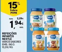 Continente Bom dia Refeições infantis nestlé promoção