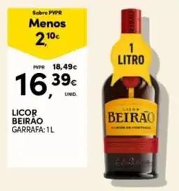Continente Bom dia Licor beirão promoção
