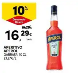 Continente Bom dia Aperitivo aperol promoção