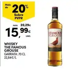 Continente Bom dia whisky the famous grouse promoção