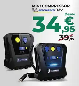 Feu Vert mini compressor michelin 12v promoção